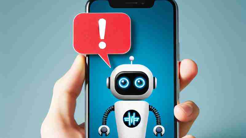 warning_sign: Trusting AI for Health Questions: Proceed with Caution, Concept art for illustrative purpose, tags: ki bei mit - Monok