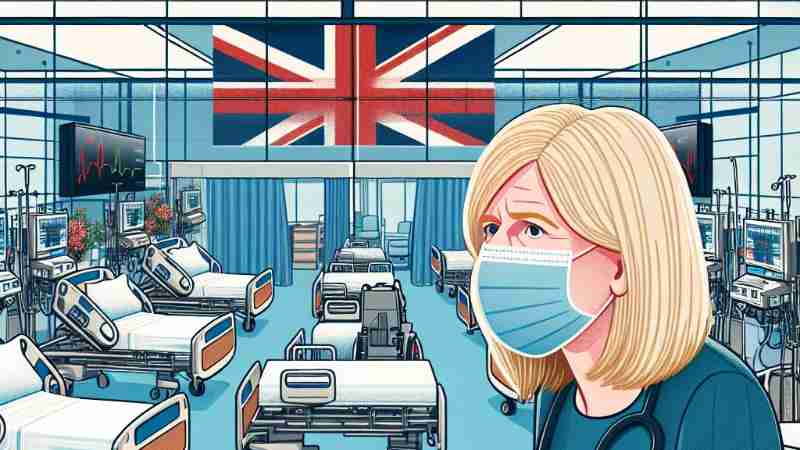 2023: RCN Sounds Alarm on 'Corridor Care' in UK Hospitals: A National Emergency?, Concept art for illustrative purpose, tags: royal college nursing - Monok